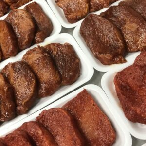 Marinated Pork Loin Steaks